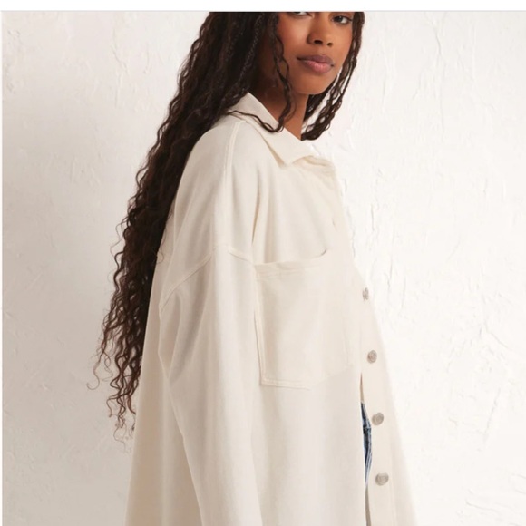 Z Supply all day Knit sandstone small new - Picture 3 of 7